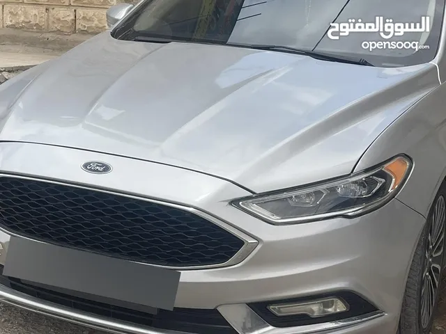 فورد فيوجن تيتانيوم 2017 لون سلفر فحص كامل استعمال شخصي قابل للبدل للتواصل