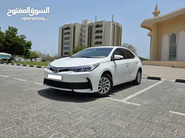 Dhs 26000/= 2018 Toyota Corolla SE 2.0 L Gcc خليجي موديل 2018 مسرفس بالكامل