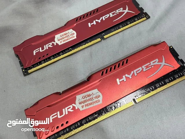 Ram HyperX FURY 2x8gb ddr3