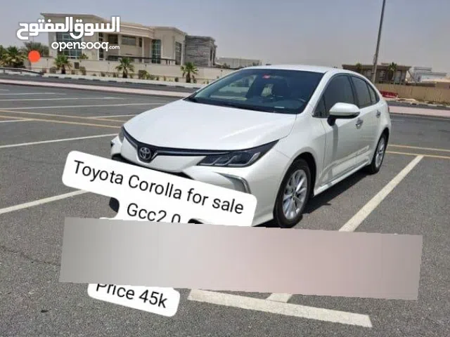 toyota corolla 2021  driven 97000km gcc specvery good condition price 40000