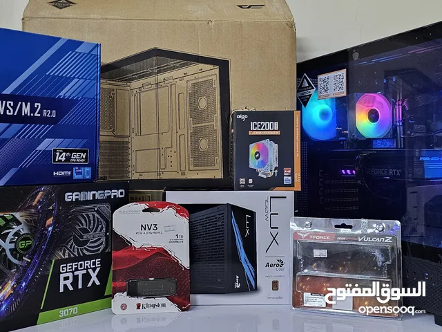 gaming pc rtx 3070 i5 14400F - كمبيوتر قيمنق مواصفات خارقه الجيل الرابع عشر