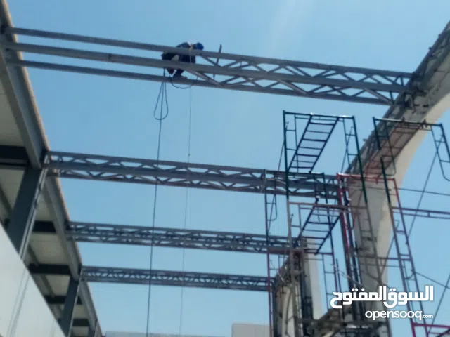 ابوعلي للحدادة هناجر مستودعات سواتر جميع الصناعات المعدنية