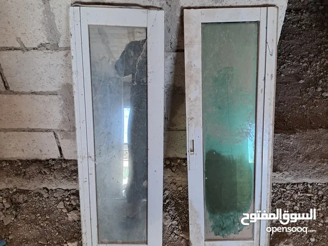 باب ألمنيوم تفصيل +شباك منور + فرن عربي+ ماتور نص حصان شراء جديد