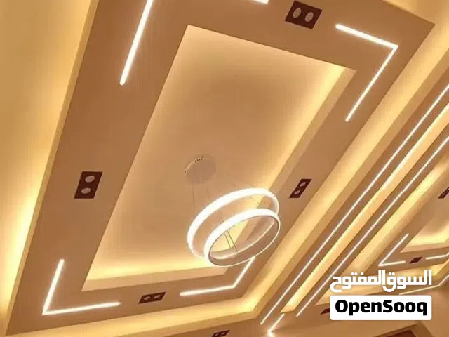 مقاول جبس بودر وجميع أعمال الباركي شيبورد بديل رخام بديل خشب