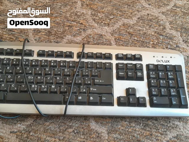 لوحة مفاتيح كيبورد delux