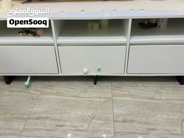 طاولة تلفزيون + طاولة وسط + طقم سيرفس