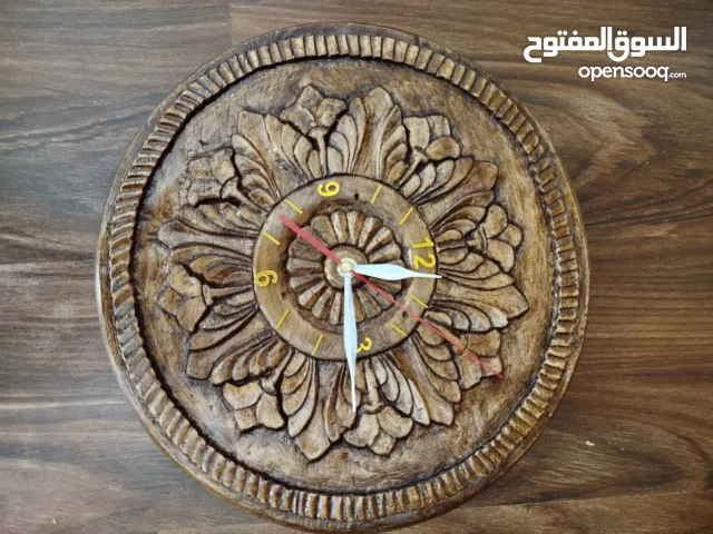 Handmade wooden wall clock