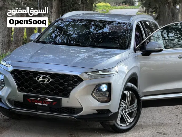 هونداي سنتافيه 2020 دفع رباعي مفلل اضافات ماعدا الفتحه عداد 80 اصلي دهان الشركه