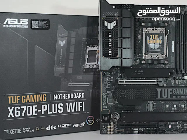 Asus TUF X670E Plus WiFi MB + Accessories