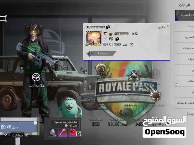 Pubg Accounts and Characters for Sale in Ramallah and Al-Bireh