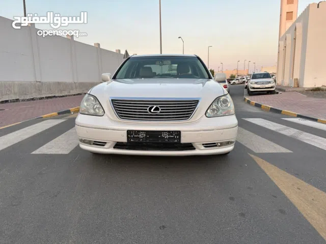 لكزس LS430 موديل 2006 نصف الترا فتحة جلد مثبت سرعة تحكم بحالة ممتازة