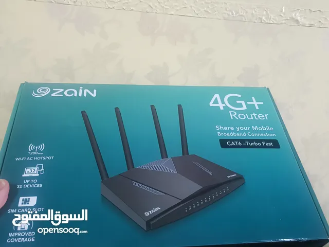 راوتر 4G+plus بلس يعمل على اي خط ( اورنج + امنيه + زين )