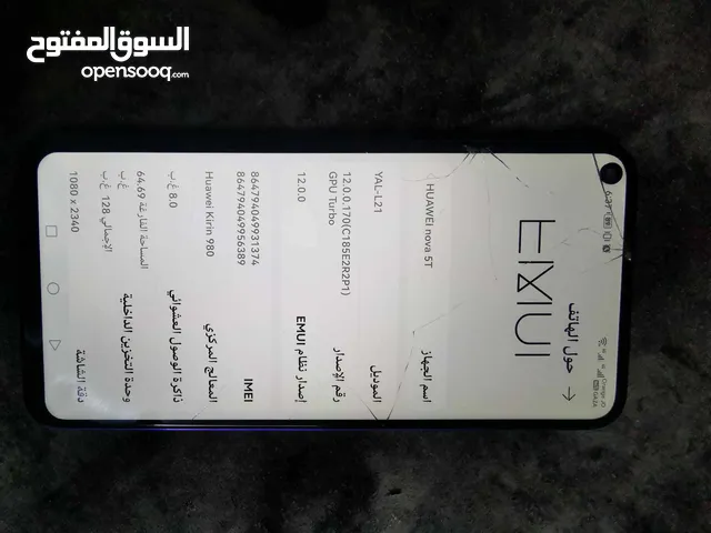 Huawei nova 5T 128 GB in Amman