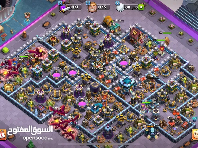 حساب كلاش 13 ماكس ليڤل 183