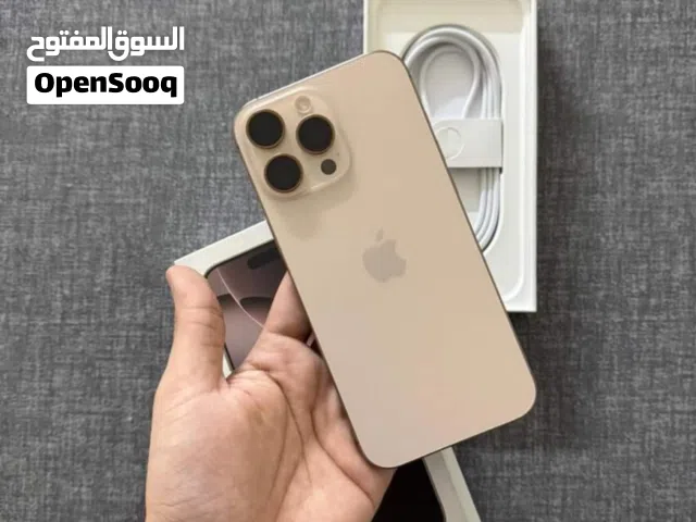 ايفون 16 برو ماكس 512 جيبي تحت ضمان شبه جديد