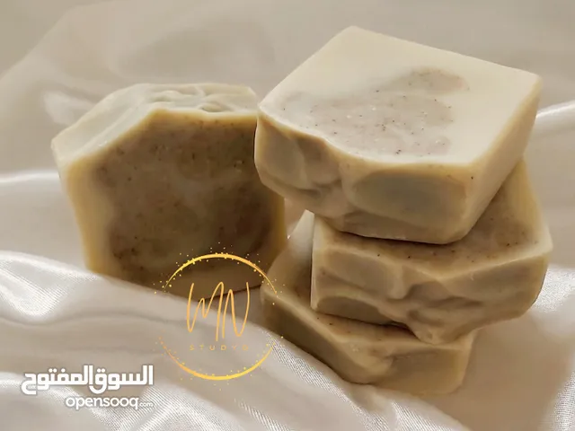 100g Soap - 6$ - Moringa and Kaolin Clay - صابونة المورينجا وطين الكاولين