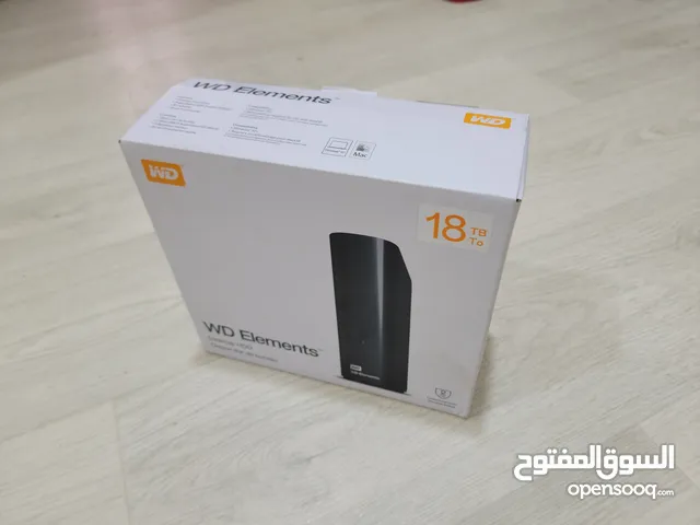 هارد  WD Elements 18TB HDD