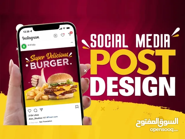 social media posts graphics for facebook post, instagram ads