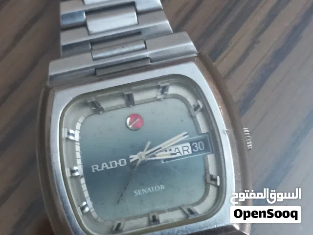 ساعة رادو  سويسري سيناتور اصليه وراديو انتيكا