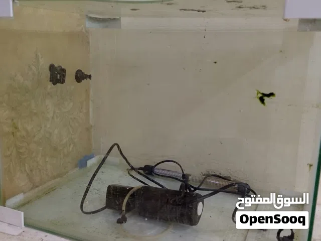 حوض سمك مستعمل قليل ب20وبيه مجال لشراي