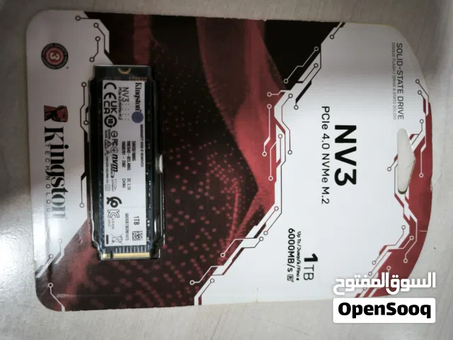 Kingston 1TB M.2 SSD NVMe جديد
