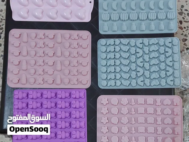 قوالب سيلكون حراري للصابون للشكولاته او شموع  جوم او اي عمل.