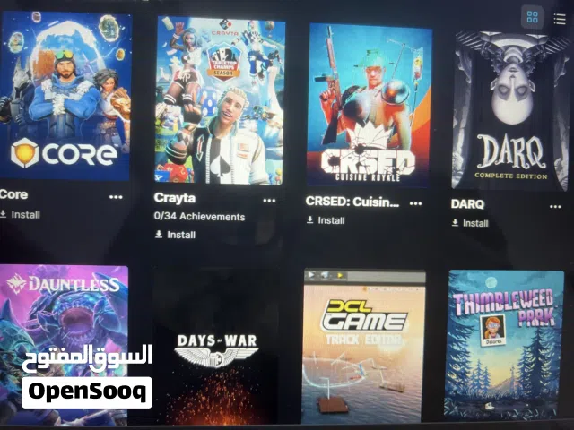Epic games account