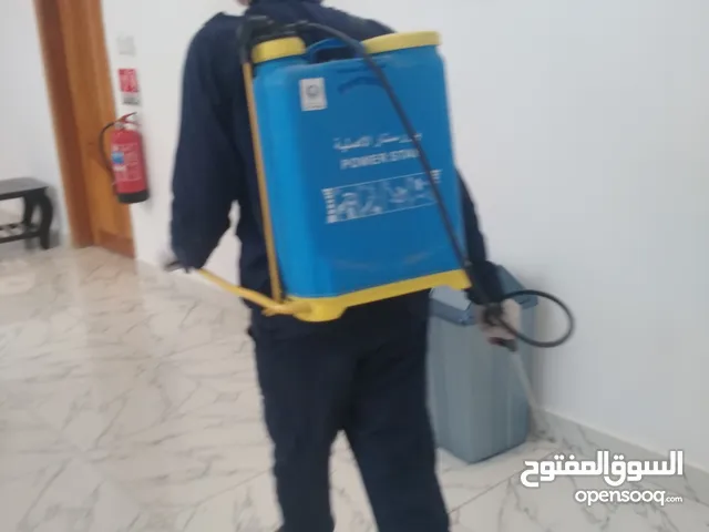 (مكافحه حشرات/ بجوده عاليه/ صراصير فئران كتن عناكب قمل وجميع الحشرات الزاحفة والطائره )