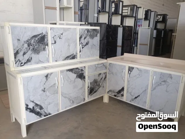 كاونتر متر ونص ارضي وملحق متر ونص وسنك متر و 20