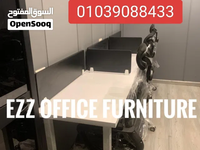 خليه عمل work station خشب mdfاسباني مستورد متوفر بجميع الالوان والمقاسات