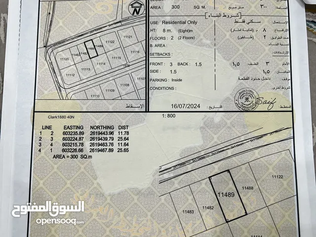 ارض فالرميس في مخطط أول خط من الشارع العام