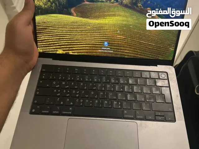ماك بوك برو m1pro  14 inch