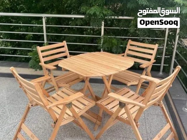 جهز جديدك وعيد مع طقم زان طاولة مع 4 كراسي طوي اشي فخم جدا بسعر حرق 120دينار بس