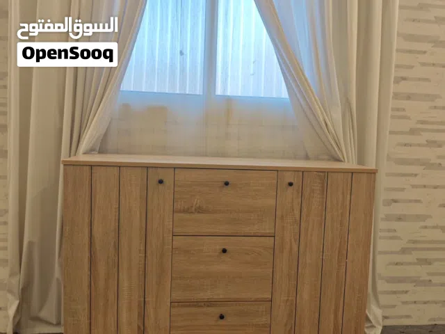 Barely used Edmond 2-Door Sideboard with 3 Drawers. Retail SAR 499, selling for SAR 320.