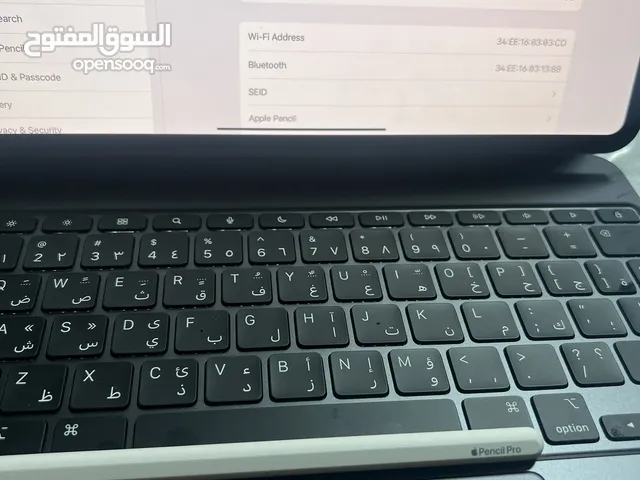 Ipad pro m4 13 inch wifi black 512 gb with magic keyboard and pencil pro