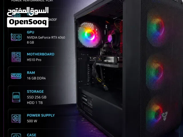 تجميعه العاب بكارت RTX 4060 بسعر مناسب اقره الوصف كامل