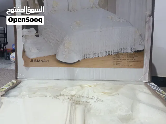 فرشة عرس 7 قطع تركي درجة اولى مميز النظافة فول مثل ماواضح بالصور سعر مناسب جدا