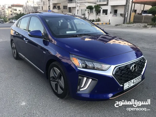 HYUNDAI IONIQ LIMITED 2020 ازرق هايبرد فل اوبشن
