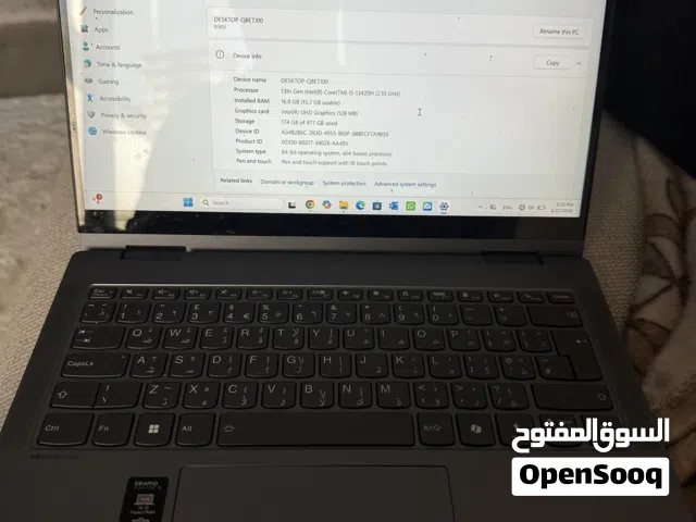 Lenovo IdeaPad 5i 2-in-1  Core i5 الجيل 13  RAM 16GB  Touch Screen