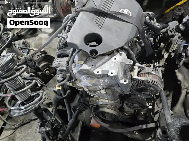 مكينة سيارة محرك وارد هاف كت نيسان التيما 4 سلندر 2017 نظيف Nissan Altima engine  في المعبيلة