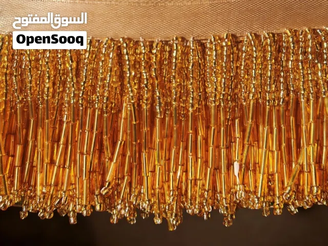 شراشيب خرز تراثية فاخرة للأكمام