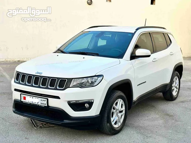 Jeep Compass 2020 White  (Registered in 2021)
