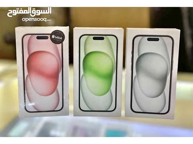 IPHONE 15 128GB جديد كفالة لمدة عام حميع الأوان متوفرة