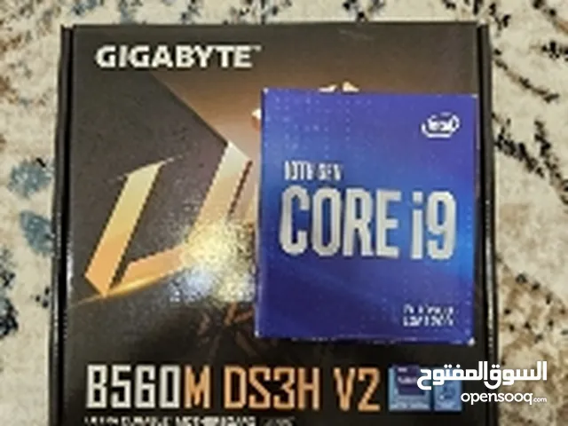 CPU i9-10900 with gigabyte b560M motherboard