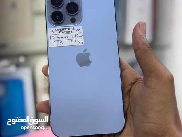 iPhone 13 Pro Max -512 GB Fine Performance Available