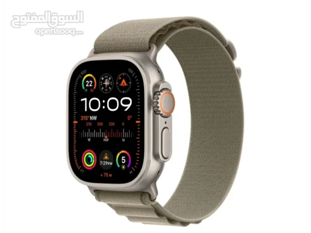 Apple Watch ultra2 ساعة ابل الترا 2 49مم تيتانيوم