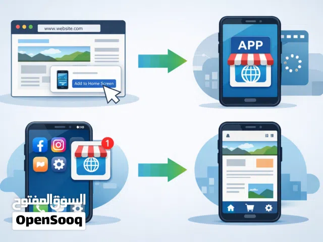 تحويل موقعك إلى تطبيق Web App (مثل تطبيقات الهاتف)