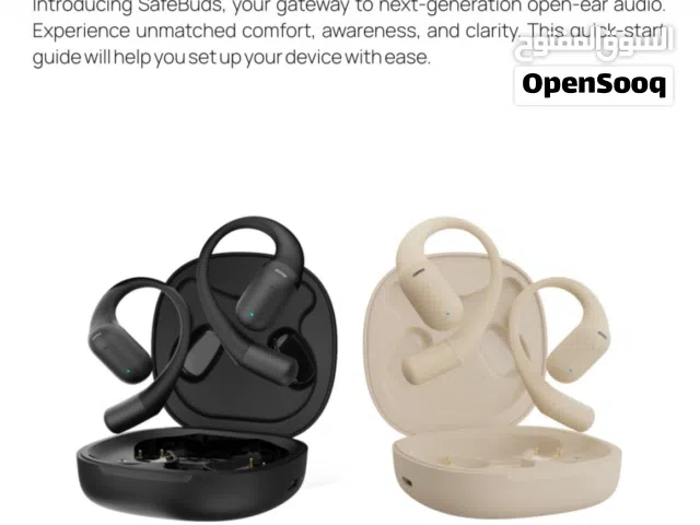 SafeBudsTM Wireless Earbuds – Clear Sound & All-Day Comfort