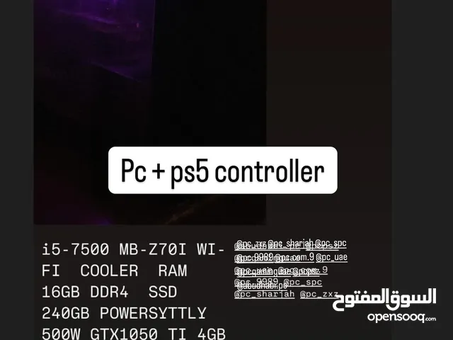 Pc gaming بي سي قيمينق + ps5 controller