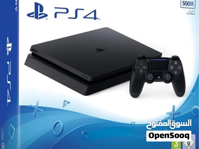 بلايستيشن 4 سليم للبيع مشكله في مدخل الcd